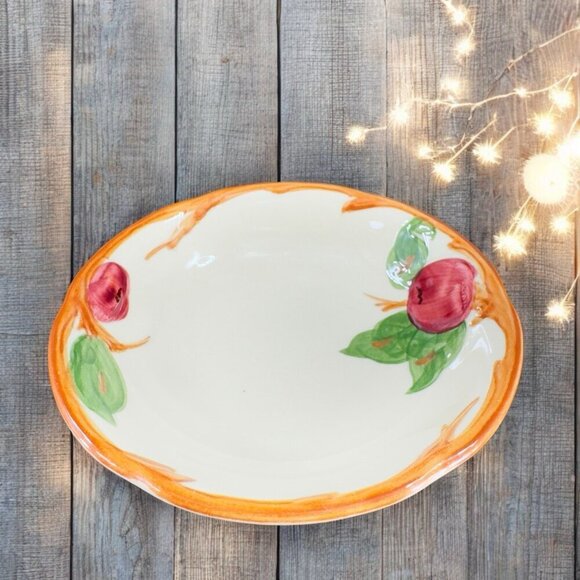 Vintage Franciscan Apple Pattern Bowl Dish Single USA Replacement Porcelain VTG - Picture 1 of 11